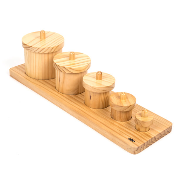 TTS Wooden Toddler Sorting Pots