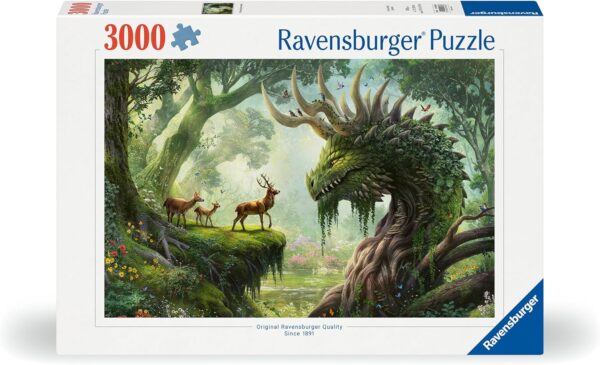 The Forest Dragon awakes, palapeli 3000 palaa, Ravensburger