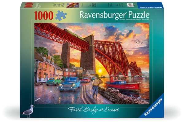 Forth Bridge At Sunset palapeli 1000 palaa, Ravensburger