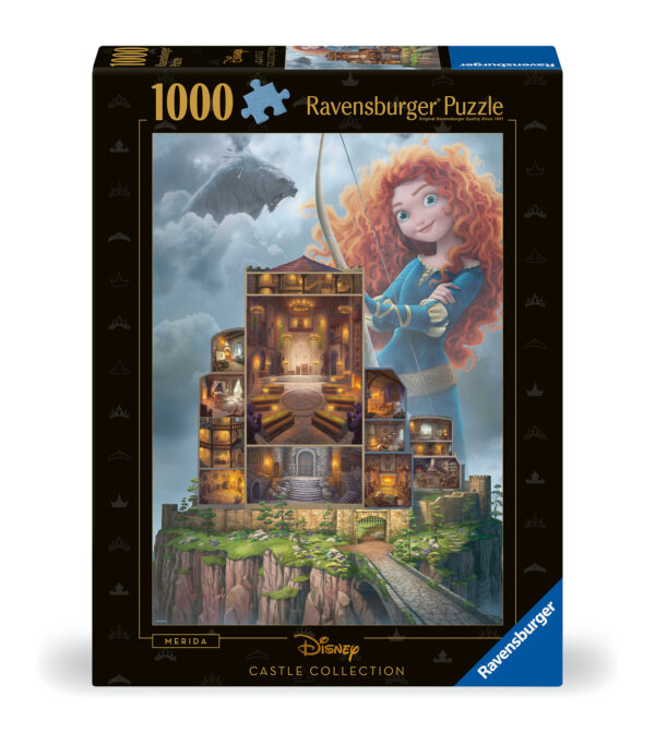 Disney's Merida Castle palapeli 1000 palaa, Ravensburger