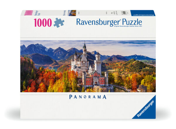 Neushcwanstein Castle palapeli 1000 palaa, Ravensburger