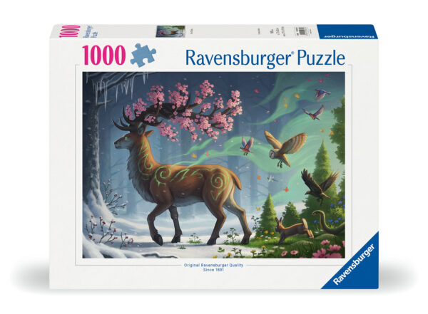 Deer of Spring palapeli 1000 palaa, Ravensburger