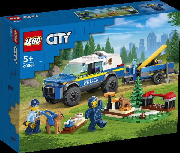 LEGO City Siirrettävä poliisikoirien koulutusrata 60369