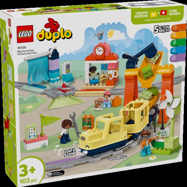 LEGO DUPLO Iso interaktiivinen paikallisjuna