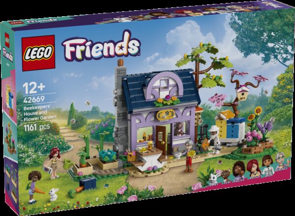 LEGO Friends Mehiläishoitajien talo ja kukkiva puutarha