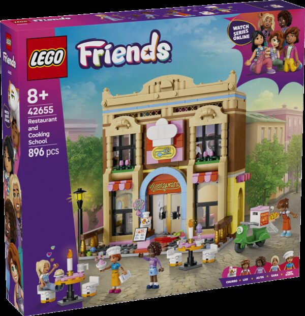 LEGO Friends Ravintola-alan oppilaitos