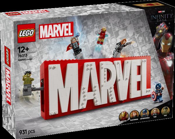 LEGO Super Heroes MARVEL-logo ja minihahmot