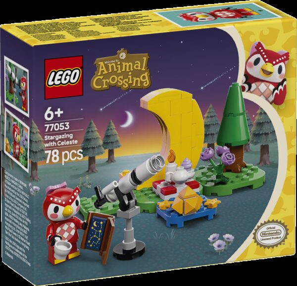 LEGO Animal Crossing Celeste ja upea tähtitaivas