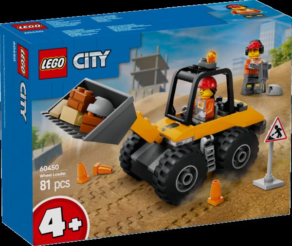 LEGO City Keltainen pyöräkuormaaja