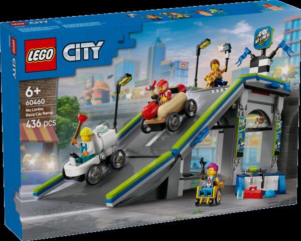 LEGO City Ei rajoja: Kilpa-autojen ramppirata