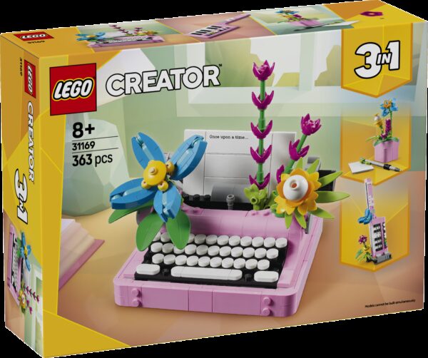 LEGO Creator Kirjoituskone ja kukat