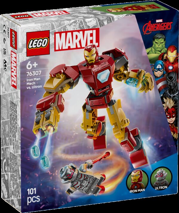 LEGO Super Heroes Iron Man ‑robotti vastaan Ultron