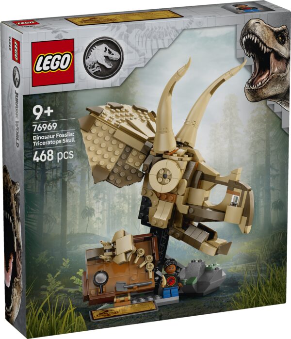 LEGO Jurassic World Dinosaurusfossiilit: Triceratopsin kallo