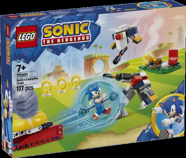 LEGO Sonic Sonic ja yhteenotto nuotiolla