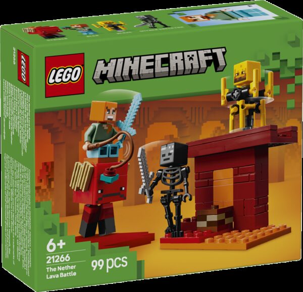 LEGO Minecraft Hornan laavataistelu