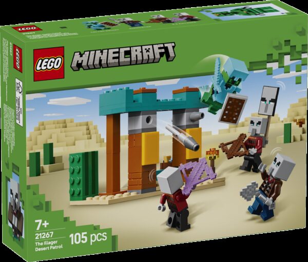 LEGO Minecraft Pahalaisten aavikkopartio