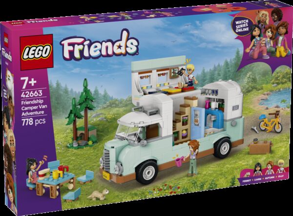 LEGO Friends Ystävien seikkailu matkailuautolla