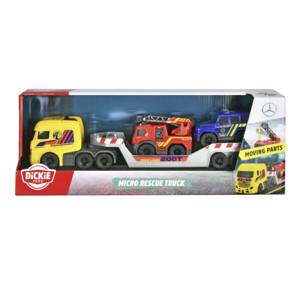 Dickie Toys Micro Rescue Cars 3 pc